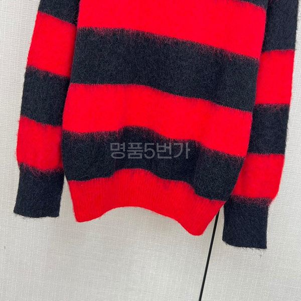 발렌시아가 스트라이프 모헤어 블랜드 스웨터 상품 이미지 6